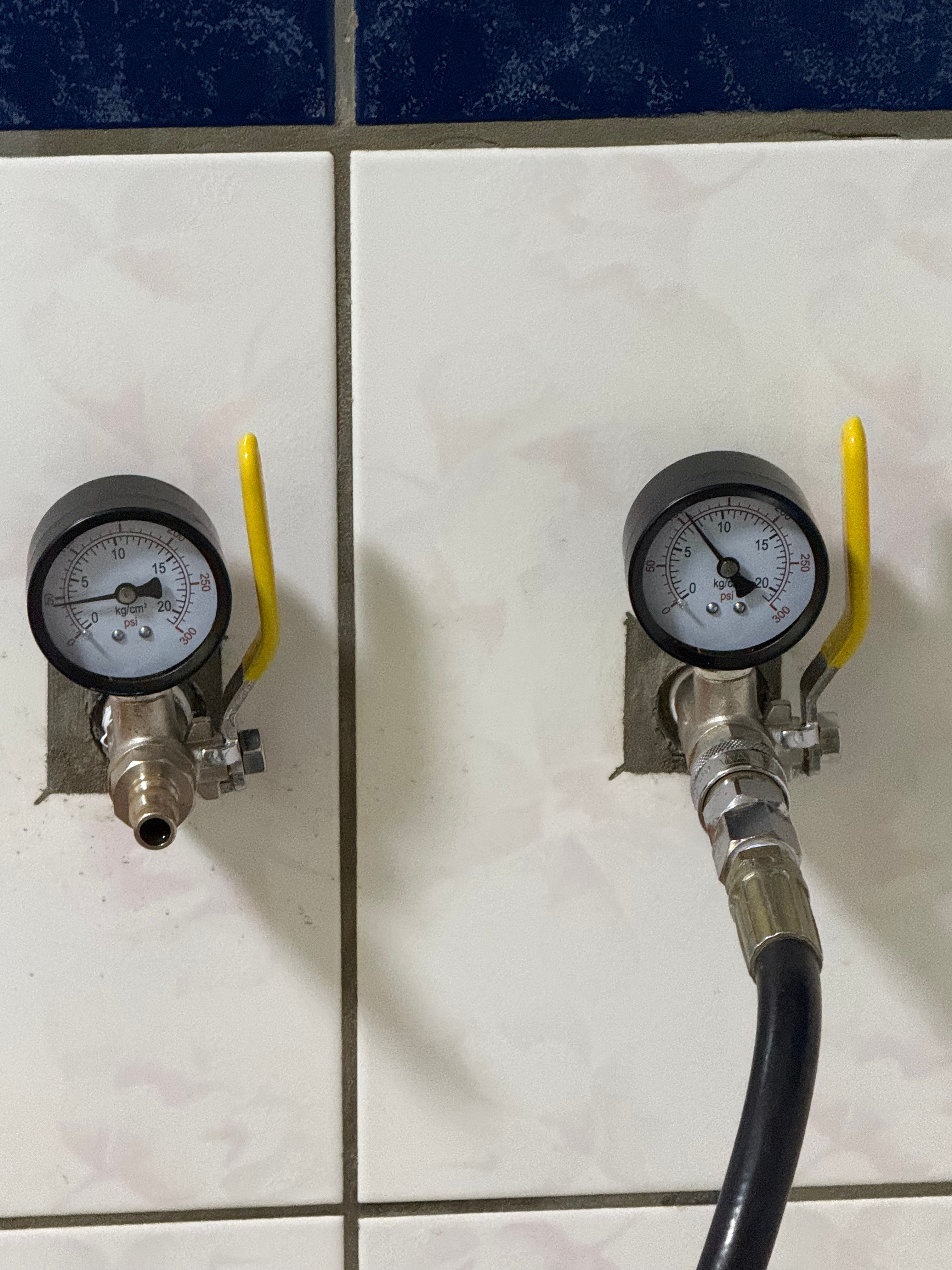 新竹水管加壓器抓漏-對冷熱水管分別加壓找出漏水管路